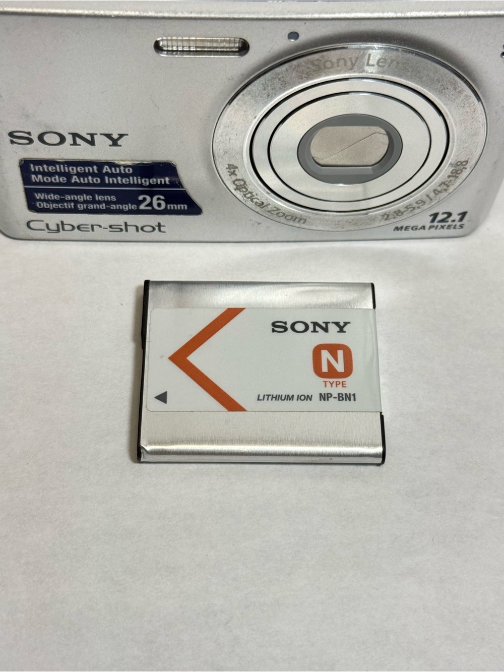 Sony Cyber-shot DSC-W510 12.1MP Digital Camera - Silver - Picture 9 of 9